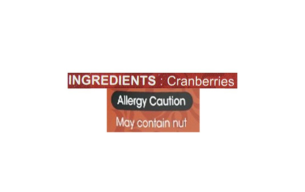 D'nature Fresh Cranberries    Box  200 grams